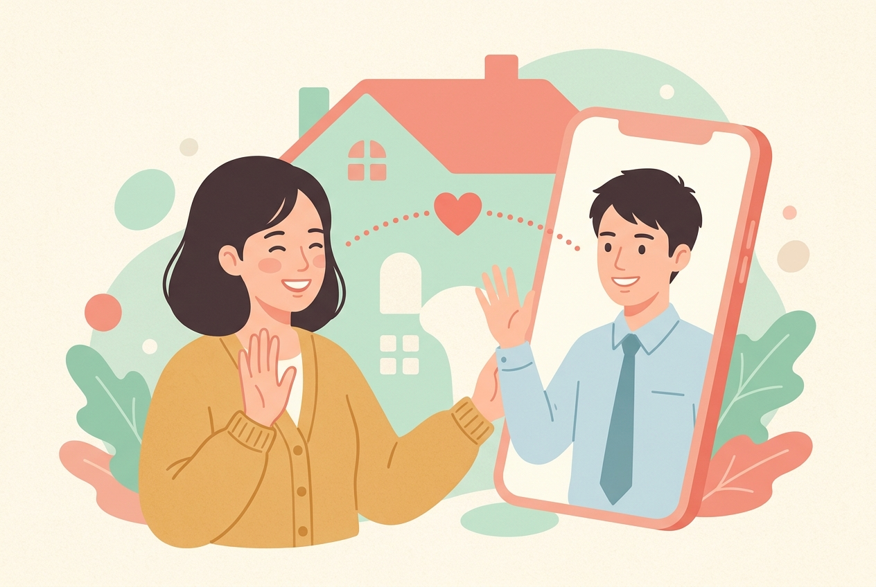 STEP3 気に入った担当者とマッチするイラスト